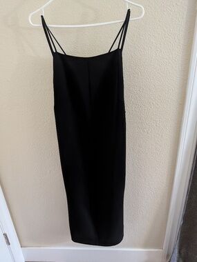 rag & bone Denton Black Backless Dress Size 6 NWT